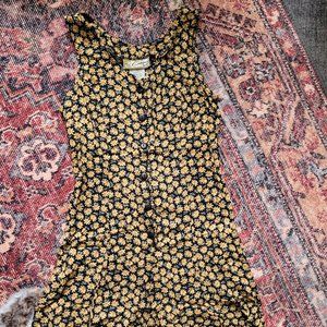 Vintage flower romper